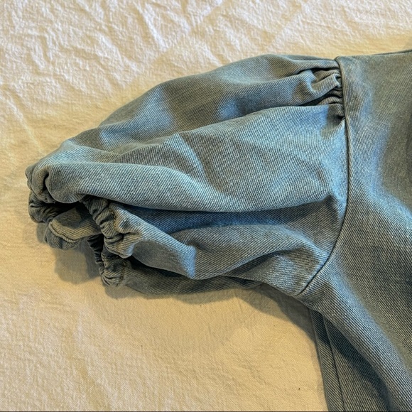 c/meo collective Front Knot Denim Dress - Picture 9 of 12